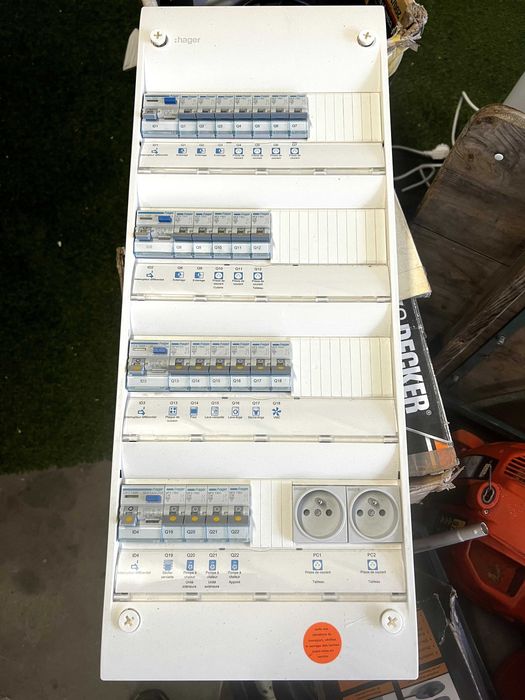 Hager Gamma 13 gdx Tablou electric complet NOU