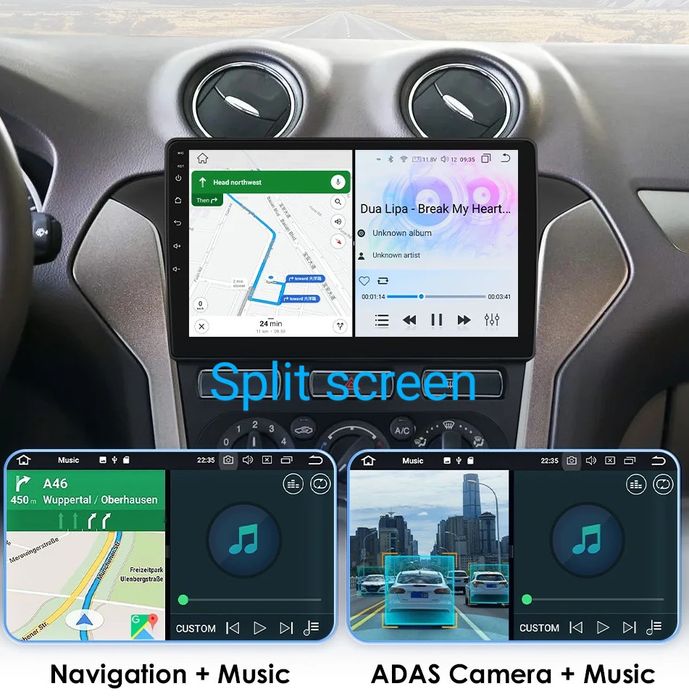 Navigatie Android dedicata pentru FORD Mondeo (2010-2014)