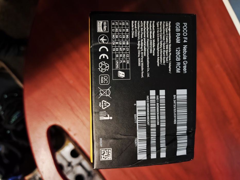 Poco  F4  Phantom Black6/128