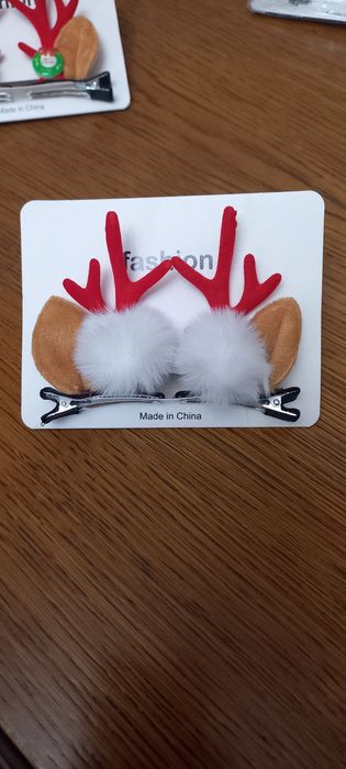 Заколки с рогами и ушками оленя