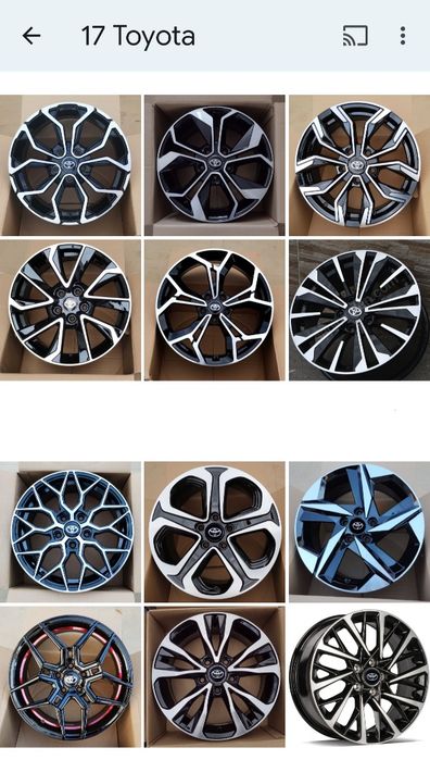 Jante 17 Toyota Corolla Verso Prius RAV4 Auris Avensis Verso Camry C-HR Highlander Mirai Tacoma Verso Jante Noi cu Factura si Garantie‼️autohauss.ro‼️