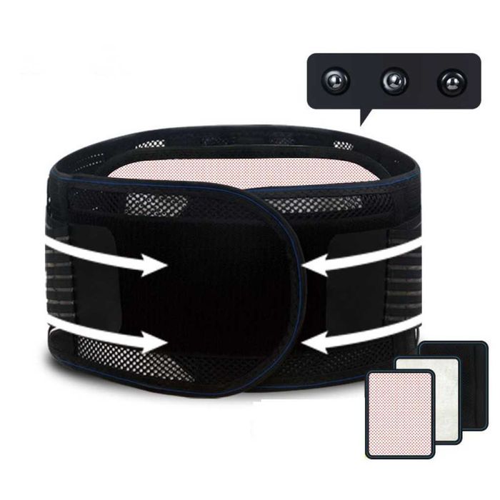 Самозагряващ магнитен турмалинов пояс-колан