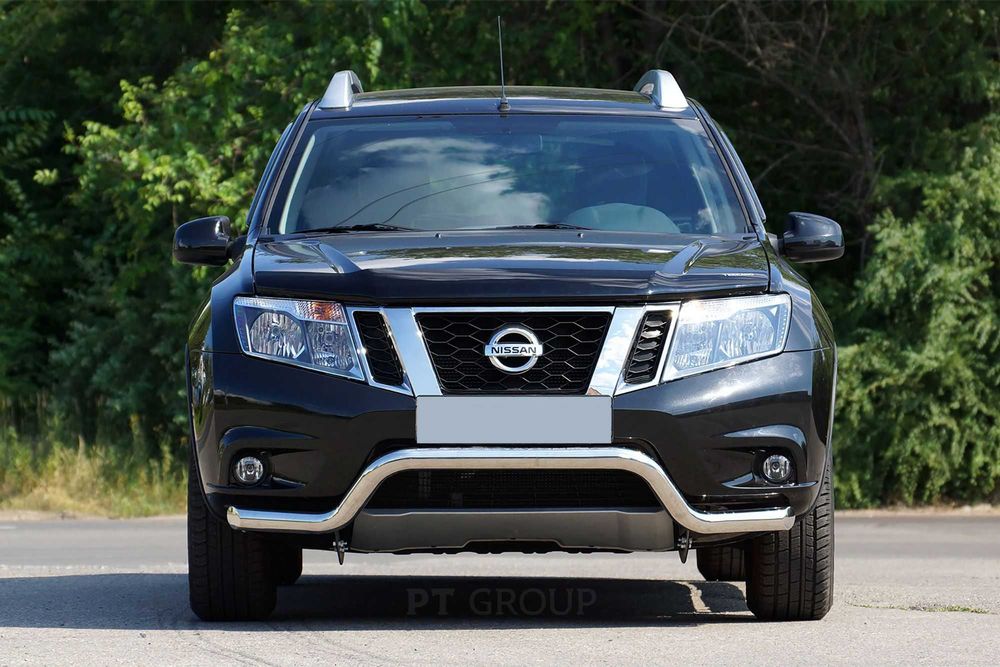 Защита переднего бампера "Волна" для NISSAN Terrano от 2014 г.в.