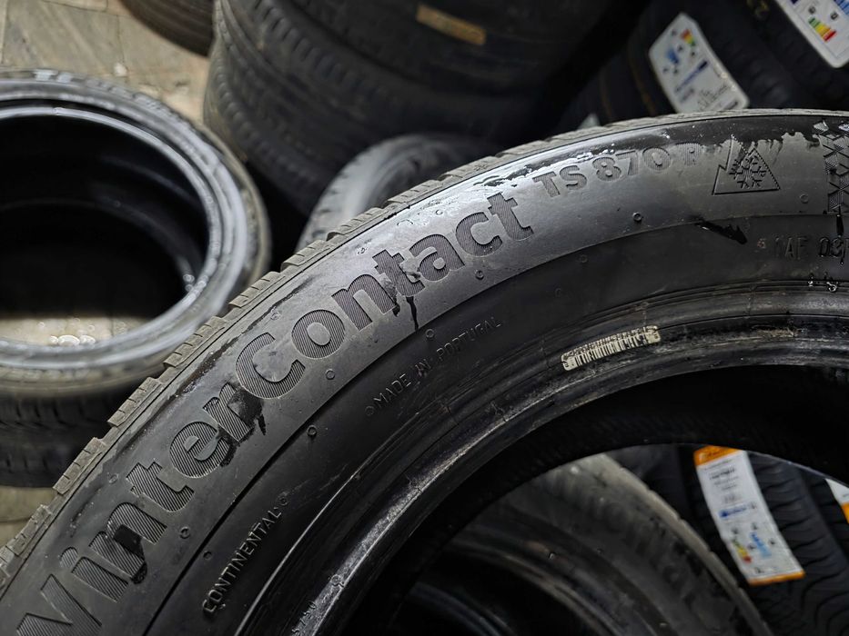 2бр Като нови зимни гуми 225 55 16 - Continental