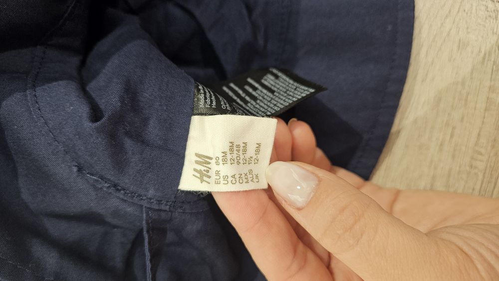 H&M Детска шапка 86 размер, 18 месеца