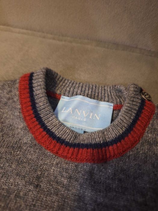 Бебешки пуловер LANVIN
