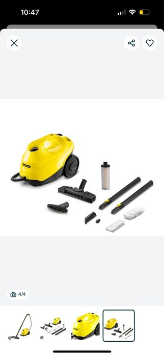 Продам пароочиститель от КЕРХЕР!