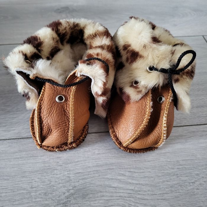 Pantofi piele bebe 0-5 luni