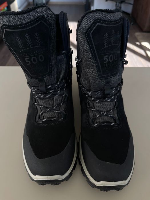 Мъжки непромокаеми кожени туристически обувки, 47-ми номер.