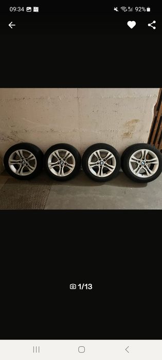 Jnate Bmw  cu cauciucurii de iarnă,seria 1, seria 3 ,pe 16'