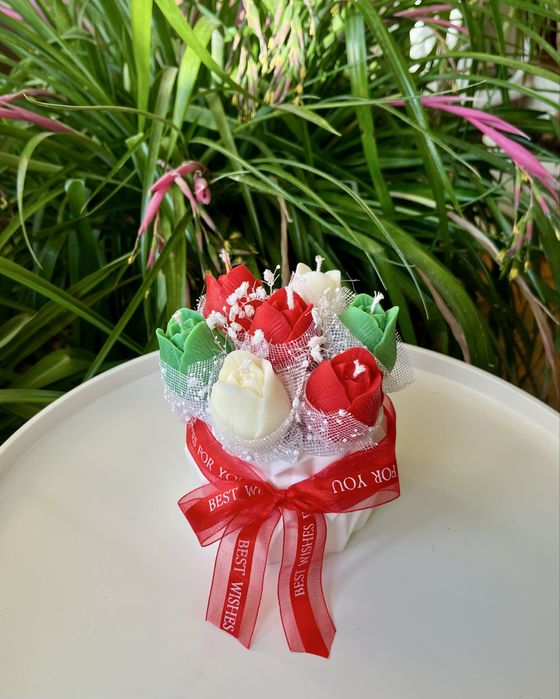 Ароматни соеви свещи и глицеринови сапуни