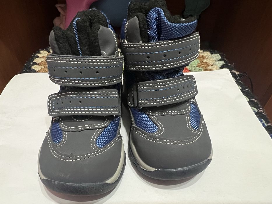 Весенние сапожки на мальчика