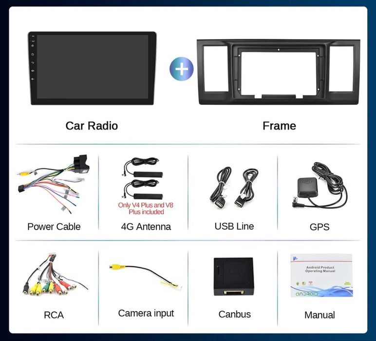Navigatie Android VW Transporter Waze YouTube GPS Carplay BT