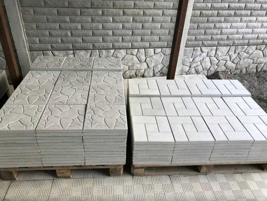 ПЛОЧКИ тротоарни 30х30см.  ПРОИЗВЕЖДАМ