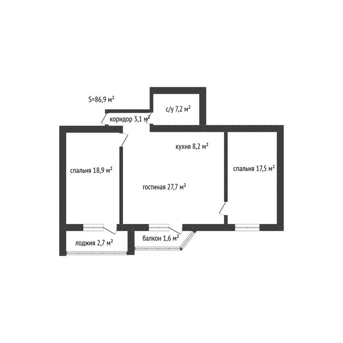 Продам 3 комнатную по Бейбитшилик