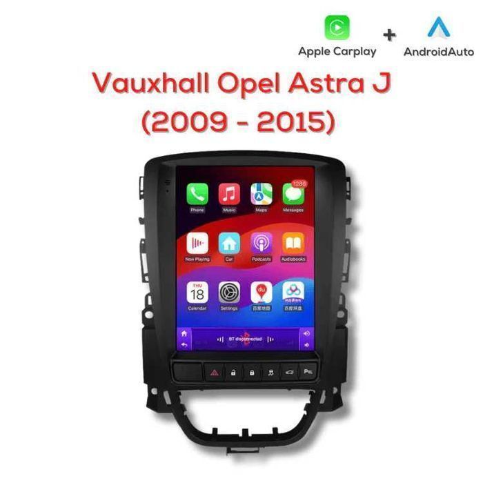 Navigatie cu Android dedicata Opel Astra J Tesla Style Carplay QLED