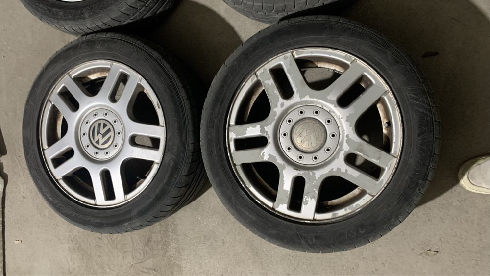 Летни гуми с джанти vw 16 5x100