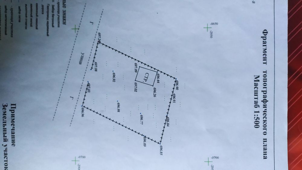 Продам участок с времянкой