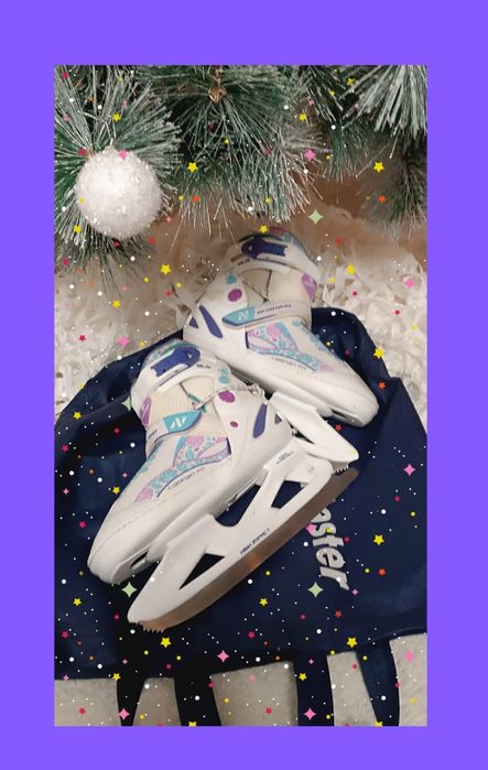 Коньки детские для девочки р 31-36