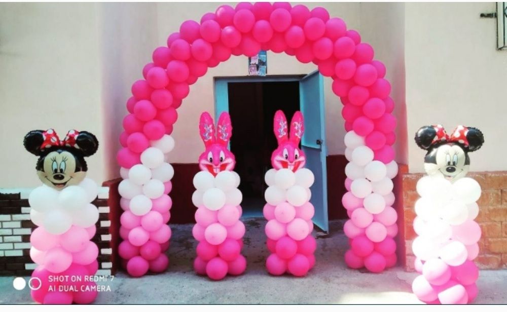 300.000 ОФОРМЛЕНИЕ ШАРАМИ Воздушный шарик Гелевый Газвый