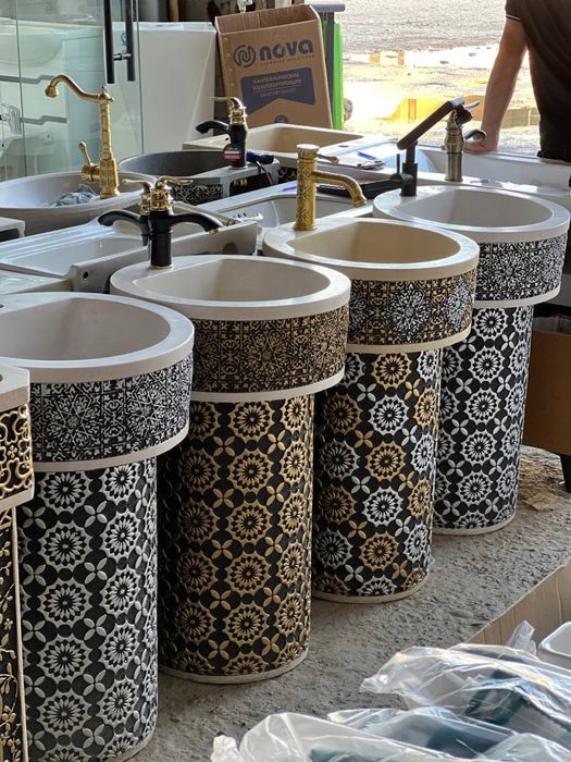 Тошли раковина (toshli rakovinalar)