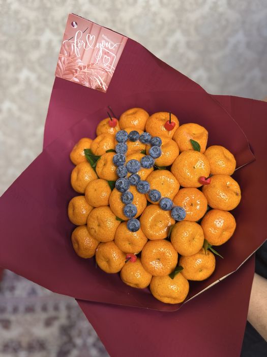 Мандариновые букеты