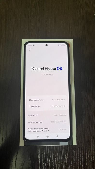 Redmi note 14 8/256 без минусов