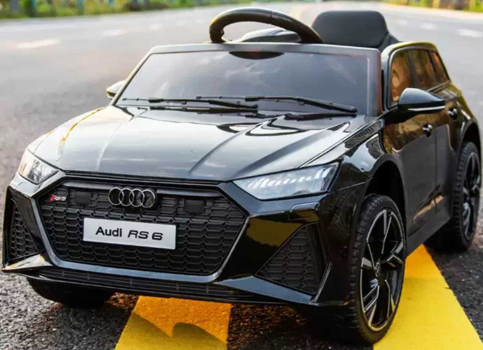 Акумулаторен джип AUDI RS 6 4X4 Licensed 12V батерия,MP3