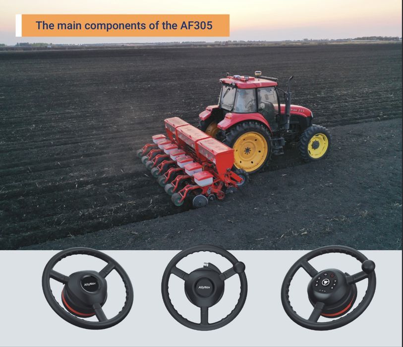 AllyNav AF305 Traktor avtomatik boshqaruv tizm автопилот для трактора