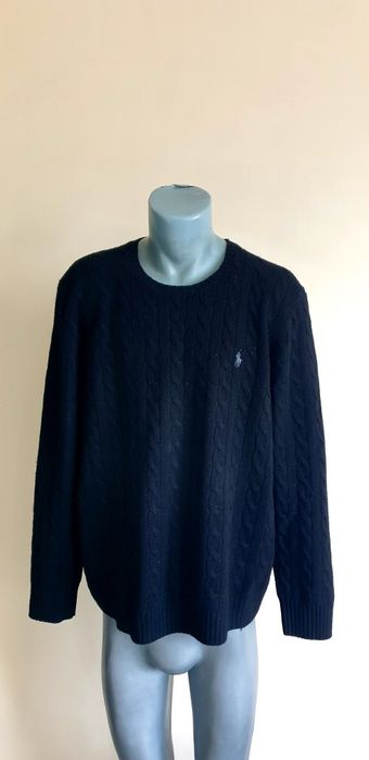 POLO Ralph Lauren Cable Wool / Knit / 2XL  ОРИГИНАЛ! Мъжки Пуловер!