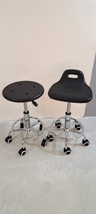 Стулья регулирующиеся на роликах. Цена от ... .