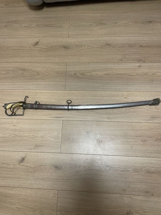 sabie cu protectie pt mana si teaca