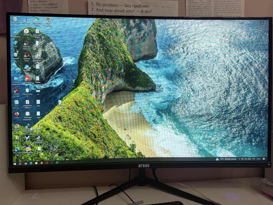 Игровой компьютер с изогнутым экранам 32 диагональ  Corel i5 10400