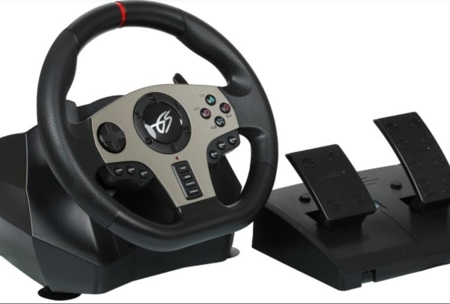 Игровой руль Dexp Wheelman Pro