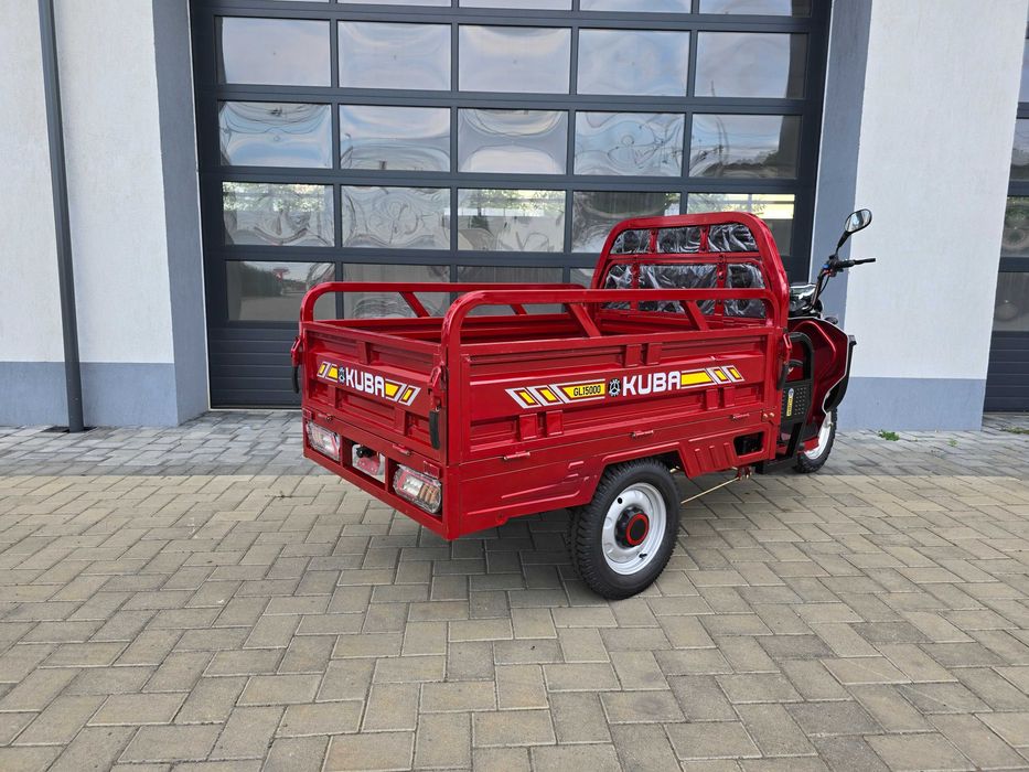 Triciclu electric cu bena tip cargo, cu CIV si garantie Kuba GL15000
