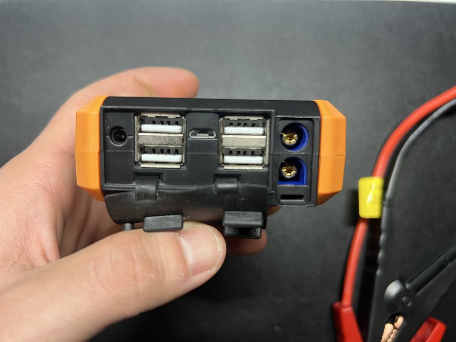 Мултифункционален стартер за кола, 128000mAh, 12V, 4xUsb,  Компресор