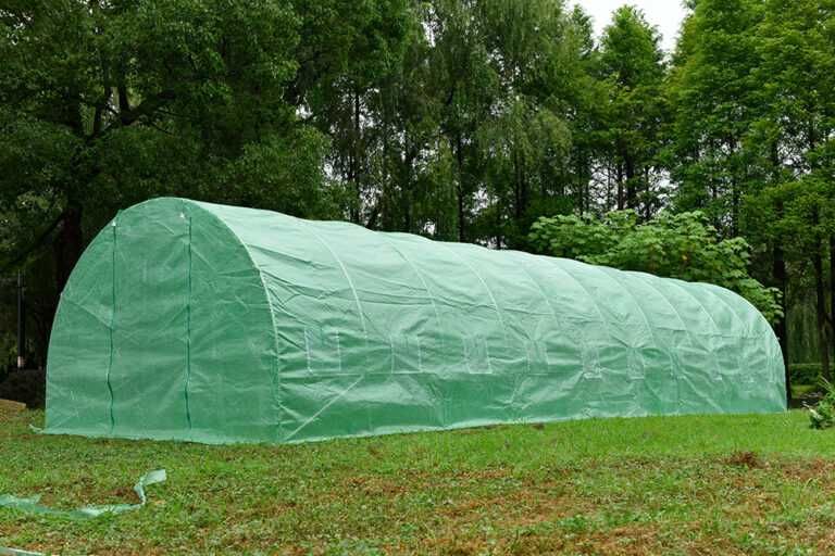 Solar de grădină 10x3x2.5m, polietilenă 240 g/m2, rezistentă la UV, țeavă 26 * 1.2mm