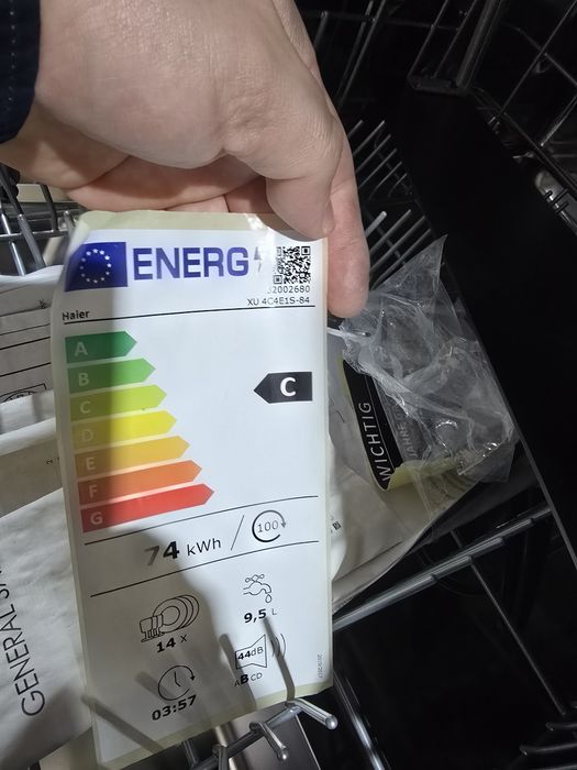 Нова съдомиялна за под плот Haier 14 комплекта