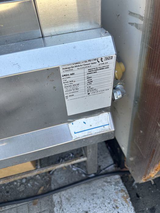 DRN Фурна за сладкиши и бюрек с две врати, CE сертифицирана, газова и LPG, 100×100×170 см – DRNPF-1010