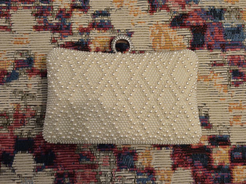 Plic / portofel nunta cu perle