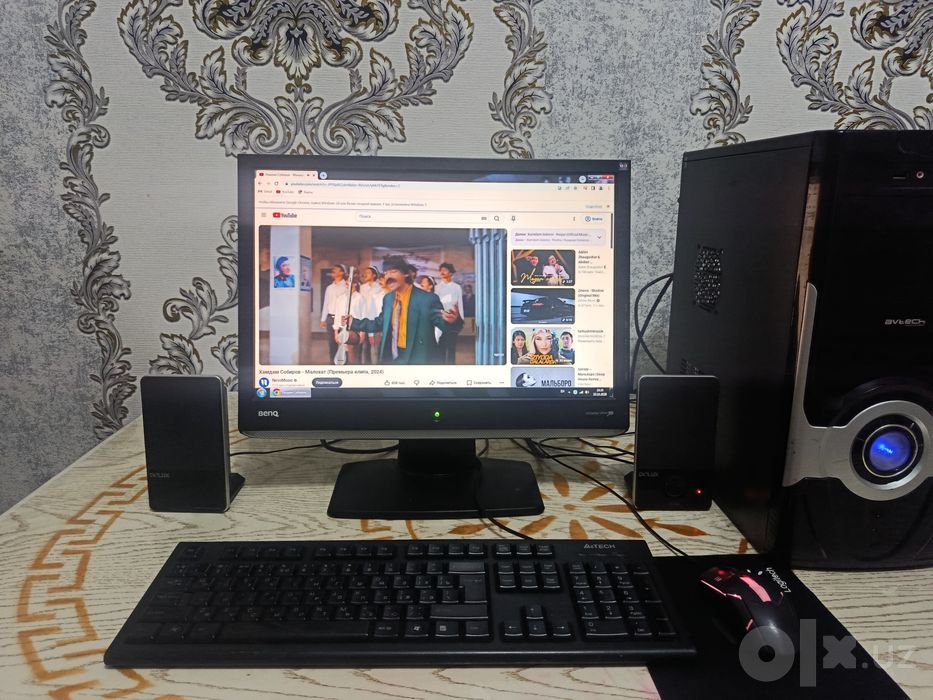 Kompyuter va printer. Komplekt arzon sotiladi