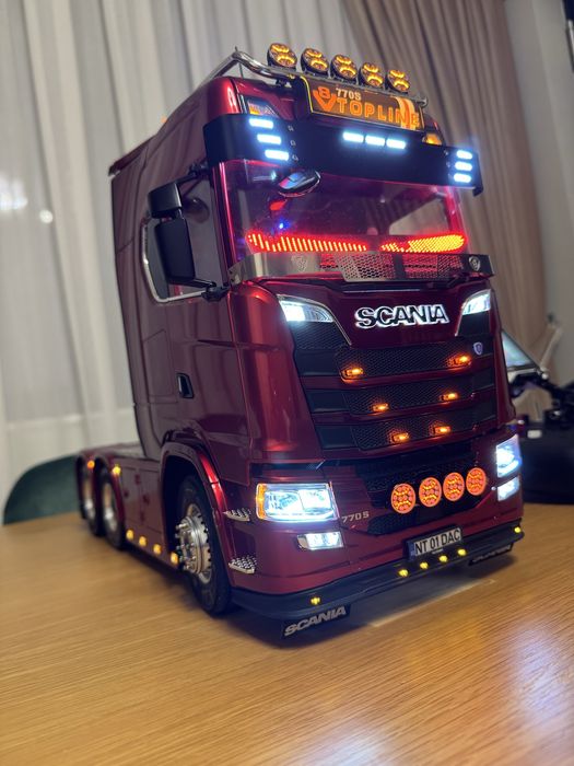 Scania 770S Topline RC 1:14 TOUCANHOBBY – FULL Metal + REMORCĂ + FPV
