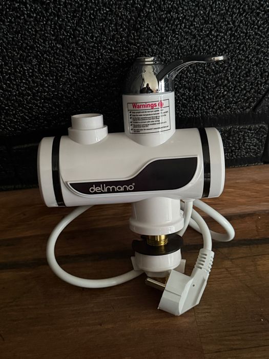 Нагревател за вода Delimano проточен бойлер за стена плот мивка