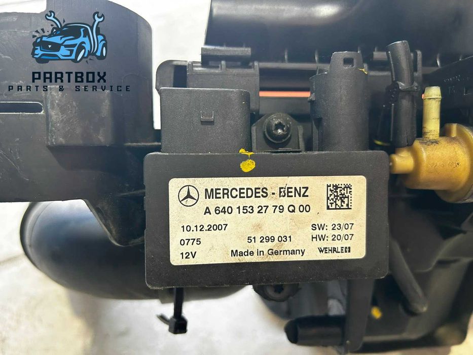 Кутия- въздушен филтър,модул реле и вакуум-клапан Mercedes B-CLASS
