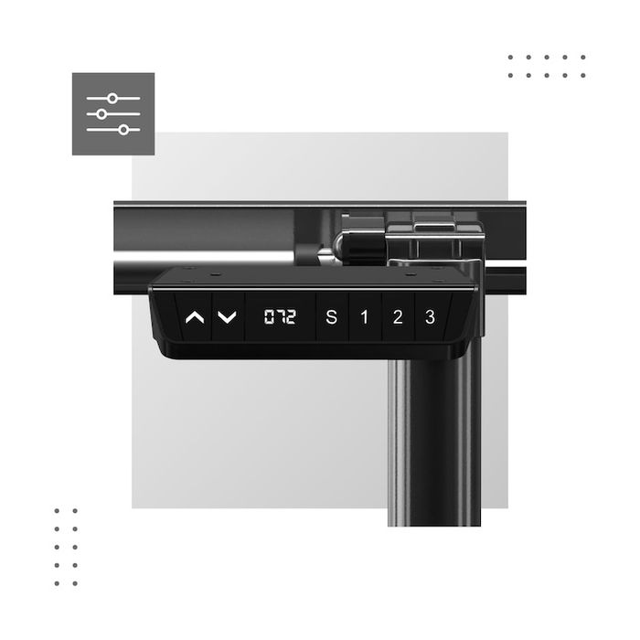 Cadru de birou electric cu înălțime reglabilă Mark Adler