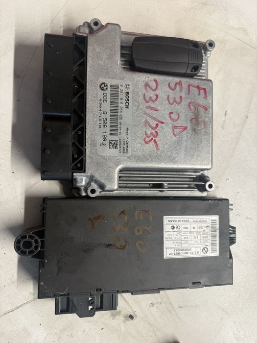 Kit pornire BMW seria 5 E60 530d coduri 6943834 0281014437 7806976