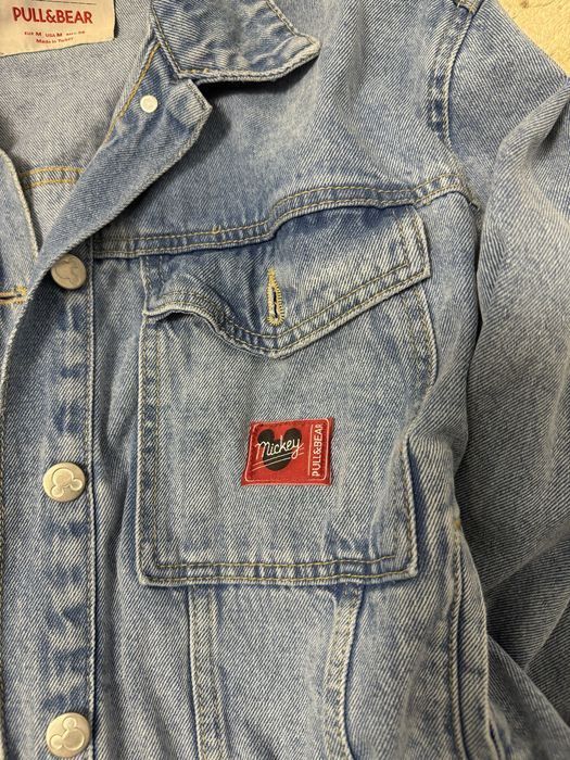 Geaca denim/blug mickey mouse superba