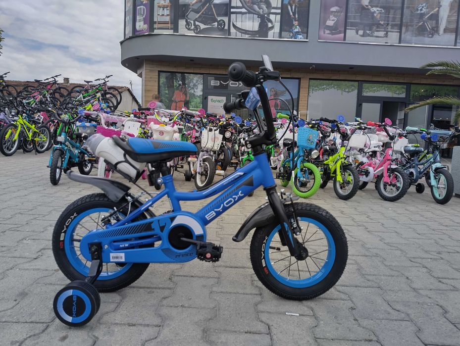 BYOX Велосипед 12" PRINCE син