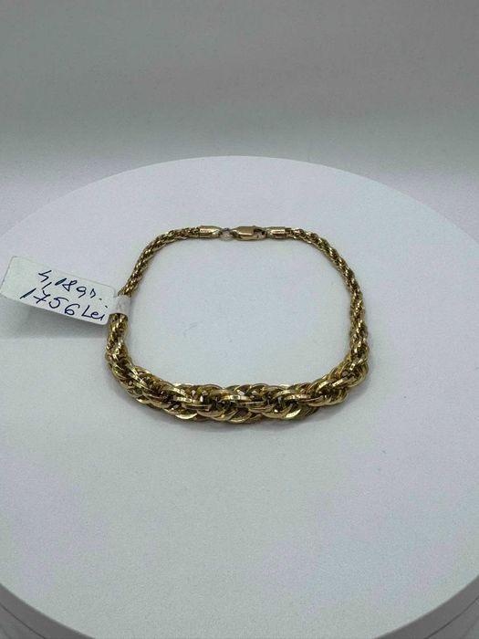 Bratara Dama Aur 14K , 4,18 Gr , AMANET DOAMNA GHICA , COD : 104014.1