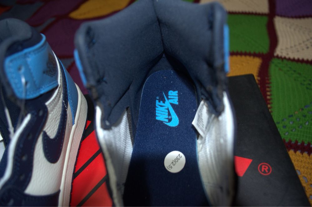 Jordan retro 1 obsidian (replici) mărimea 36 1/2